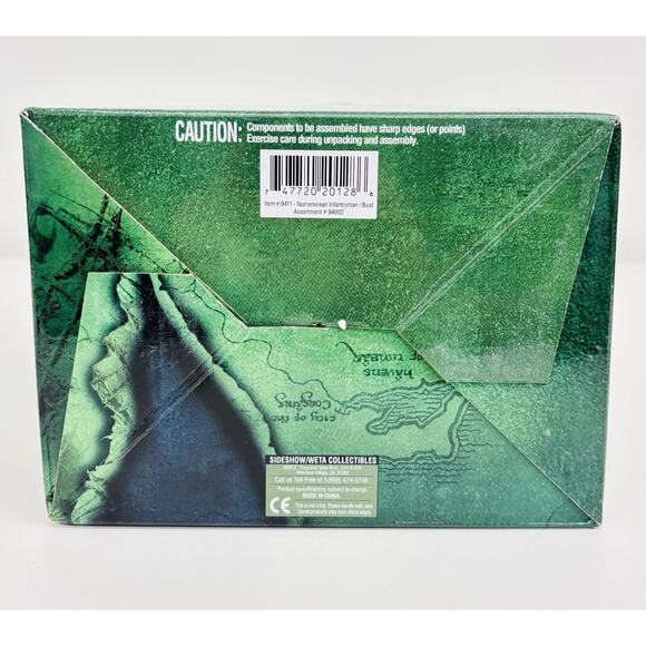 Sideshow Weta Numenorean Infantryman 1:4 Bust Lord of the Rings Fellowship - Picture 8 of 9